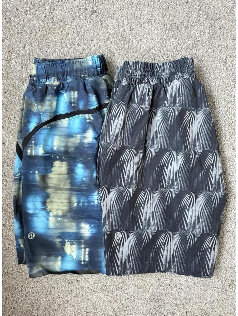 Lululemon Men’s Bundle of (2) Athletic 7” Running Performance Shorts Sz Small